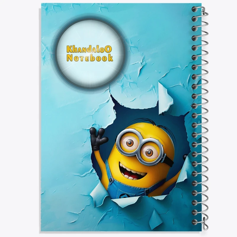دفتر لیست خرید 50 برگ خندالو طرح مینیون ها (Minions) کد N9478