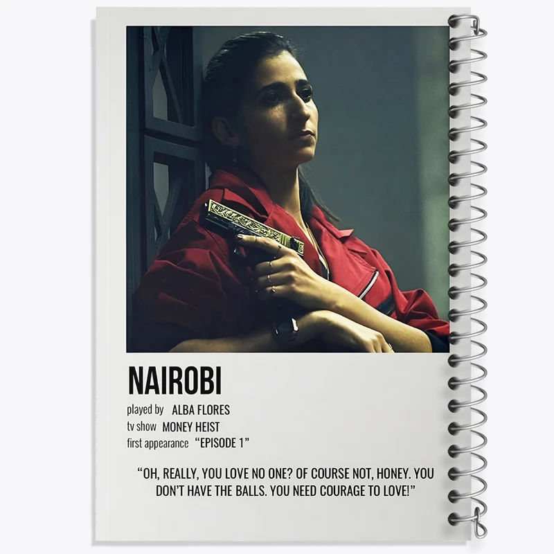 دفتر طراحی 50 برگ خندالو طرح نایروبی (Nairobi) کد F12943