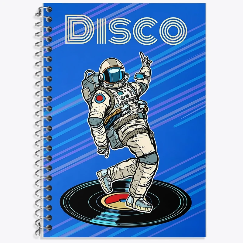 دفتر لغت 50 برگ خندالو طرح فضانورد کد F10094