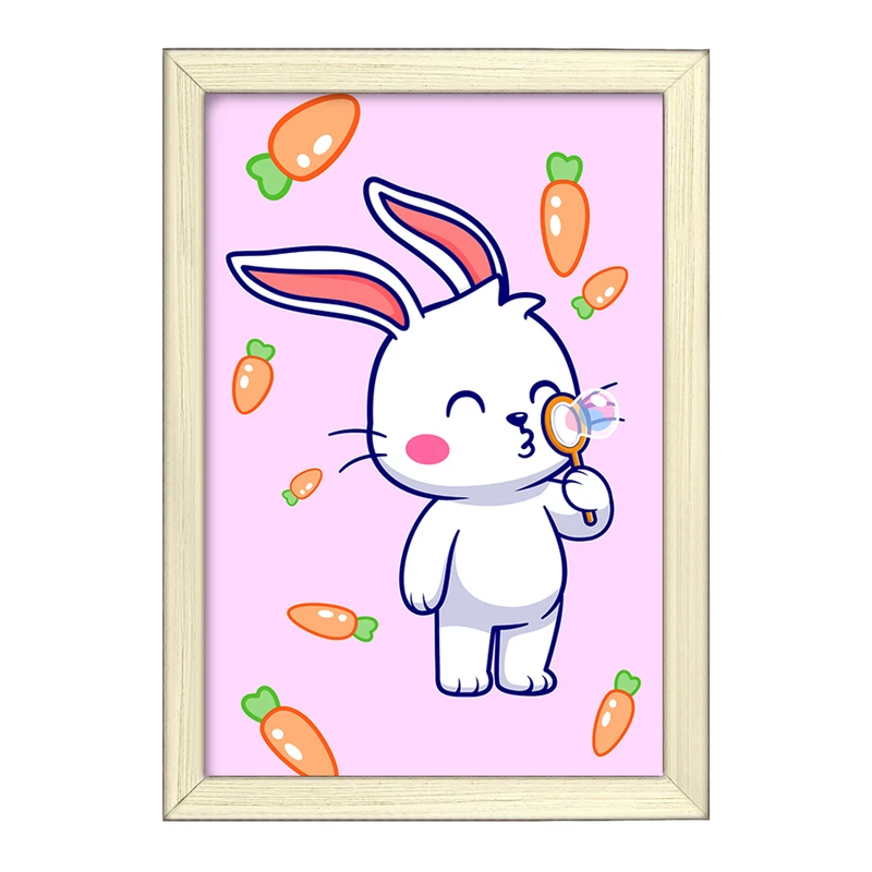 تابلو خندالو طرح خرگوش کد 26215