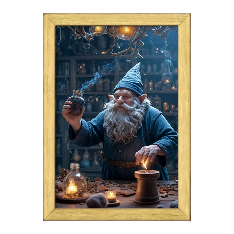 تابلو خندالو طرح جادوگر کد F407