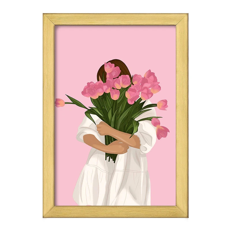 تابلو خندالو طرح دخترانه فانتزی کد F10901