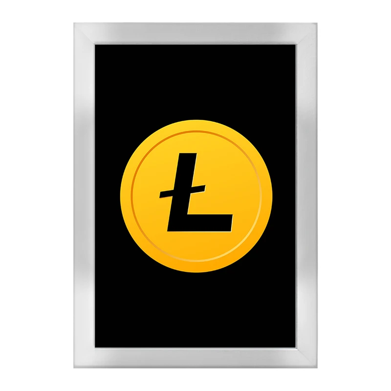 تابلو خندالو طرح ارز دیجیتال لایت کوین  کد 10905