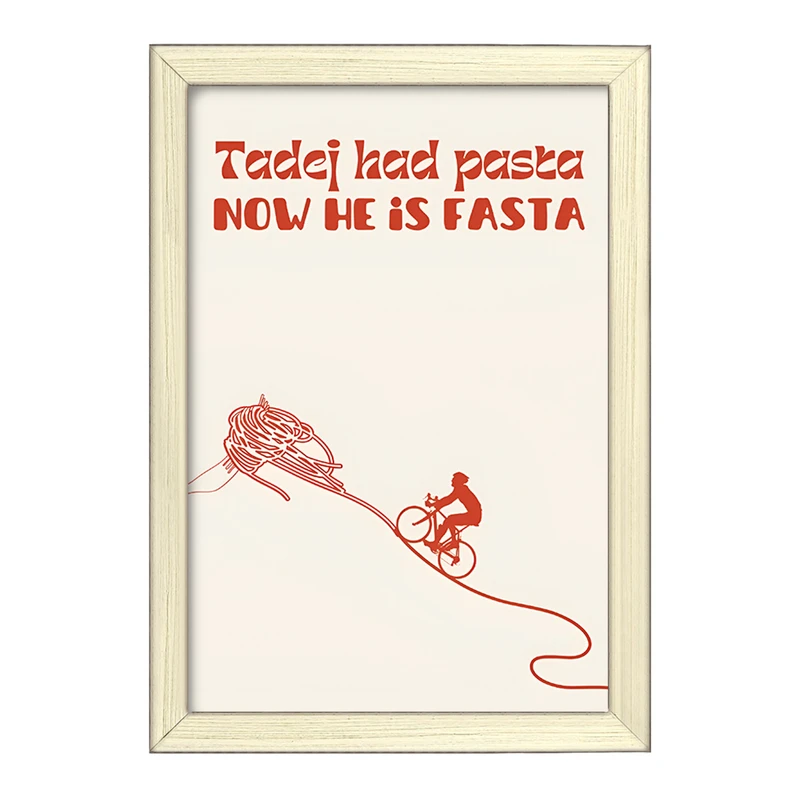 تابلو خندالو طرح پاستا (Pasta) کد F14148