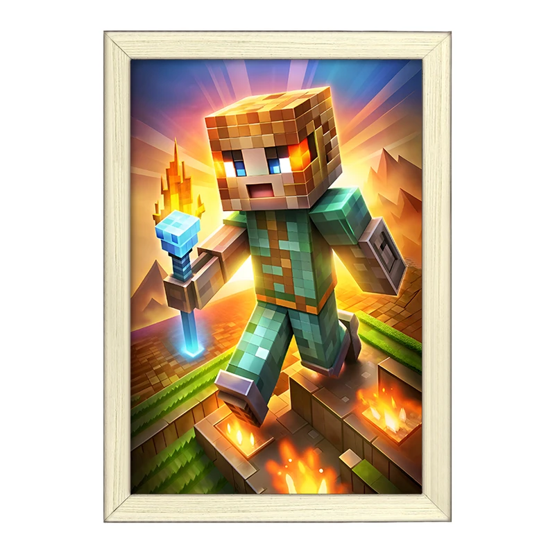 تابلو خندالو طرح ماینکرافت (Minecraft) کد F12059