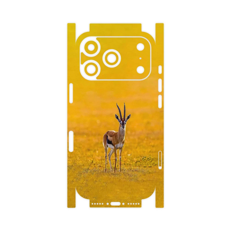 برچسب پوششی ماهوت مدل Gazelle-FullSkin مناسب برای گوشی موبایل اپل iPhone 17 Pro