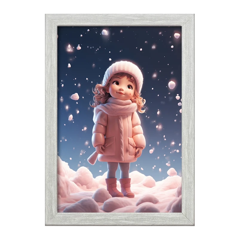 تابلو خندالو طرح دخترانه کیوت کد F2687