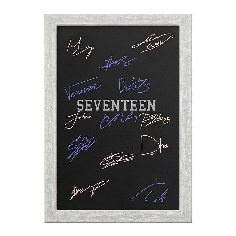 تابلو خندالو طرح گروه سونتین Seventeen  کد 21664