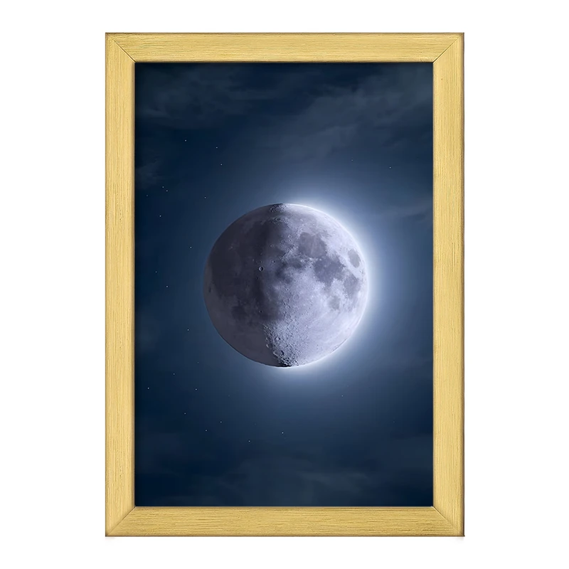 تابلو خندالو طرح ماه (Moon) کد F1332