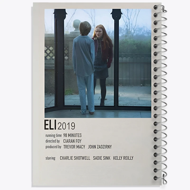 دفتر شطرنجی 50 برگ خندالو طرح ایلای (Eli) کد F13082