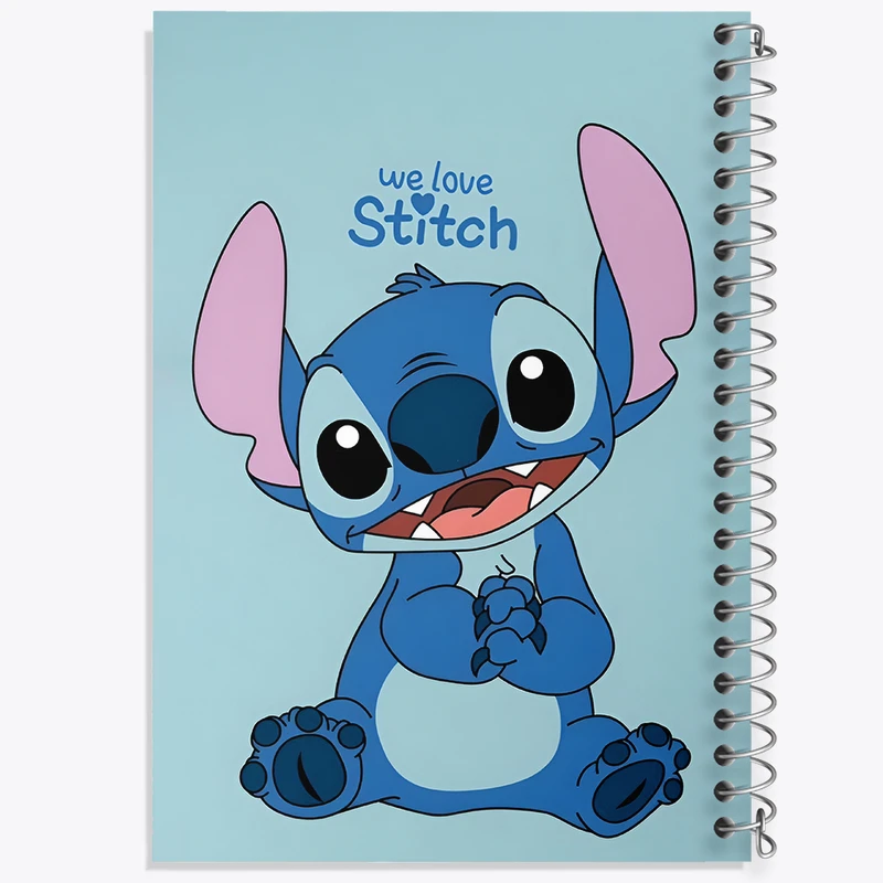 دفتر نقاشی 50 برگ خندالو طرح استیچ کد F11003