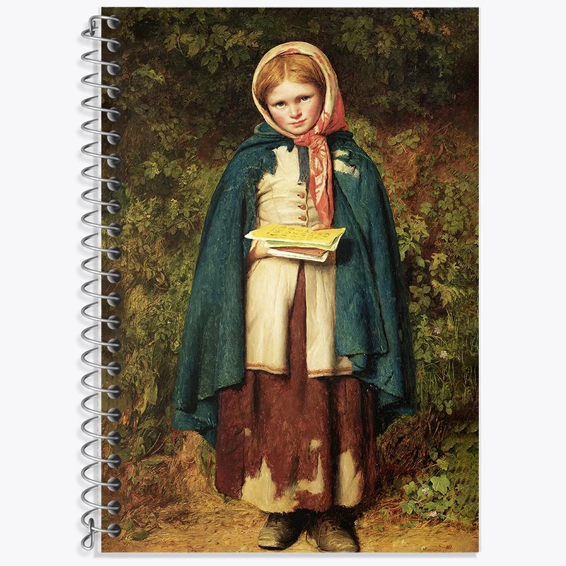 دفتر لغت 50 برگ خندالو طرح نقاشی الفبا اثر ادوارد تامپسون دیویس کد F12249