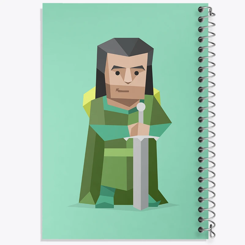 دفتر طراحی 50 برگ خندالو طرح تایپ شخصیتی پیش قدم ENFJ  کد 7701