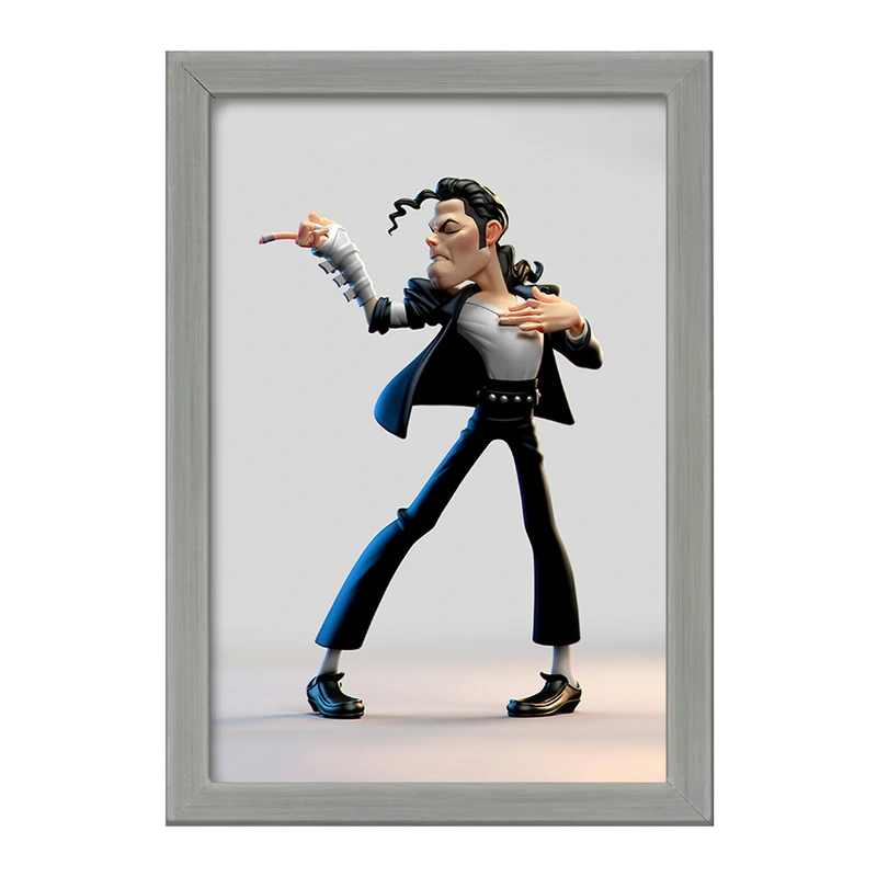 تابلو خندالو طرح مایکل جکسون (Michael Jackson) کد F397