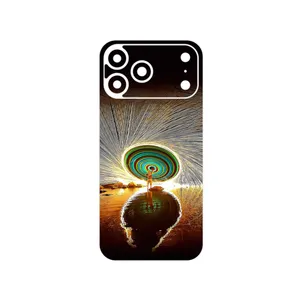 MAHOOT Night Light Fountain Cover Sticker for Apple iPhone 17 Pro Max