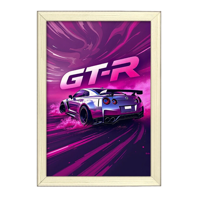 تابلو خندالو طرح نیسان (Nissan Skyline) کد F13733