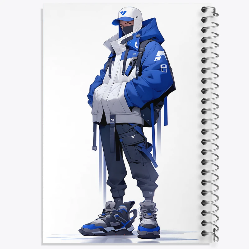 دفتر مشق 100 برگ خندالو طرح پسرانه کد F4163