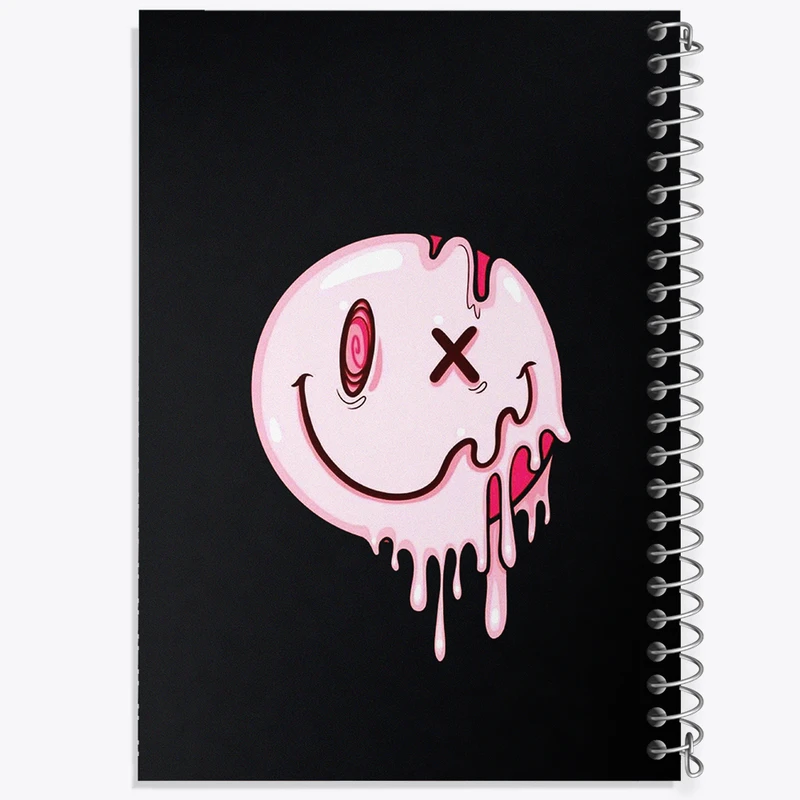 دفتر مشق 50 برگ خندالو طرح ایموجی (Emoji) کد N7891