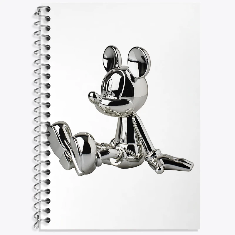 دفتر لغت 50 برگ خندالو طرح میکی موس کروم کد F3875