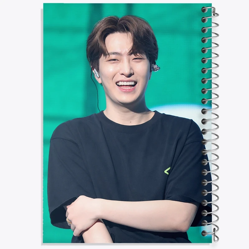 دفتر طراحی 50 برگ خندالو طرح یونگجه گروه گات سون GOT7  کد 21001