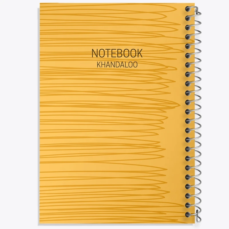 دفتر طراحی 50 برگ خندالو طرح فانتزی کد N673