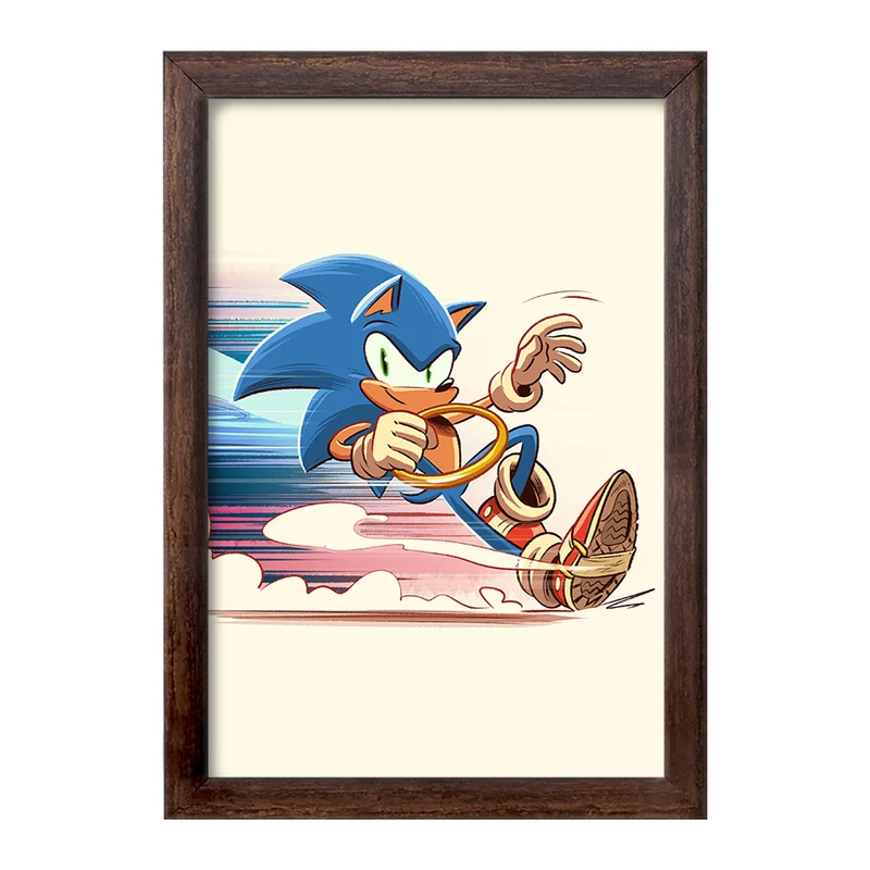 تابلو خندالو طرح سونیک (Sonic) کد 37029