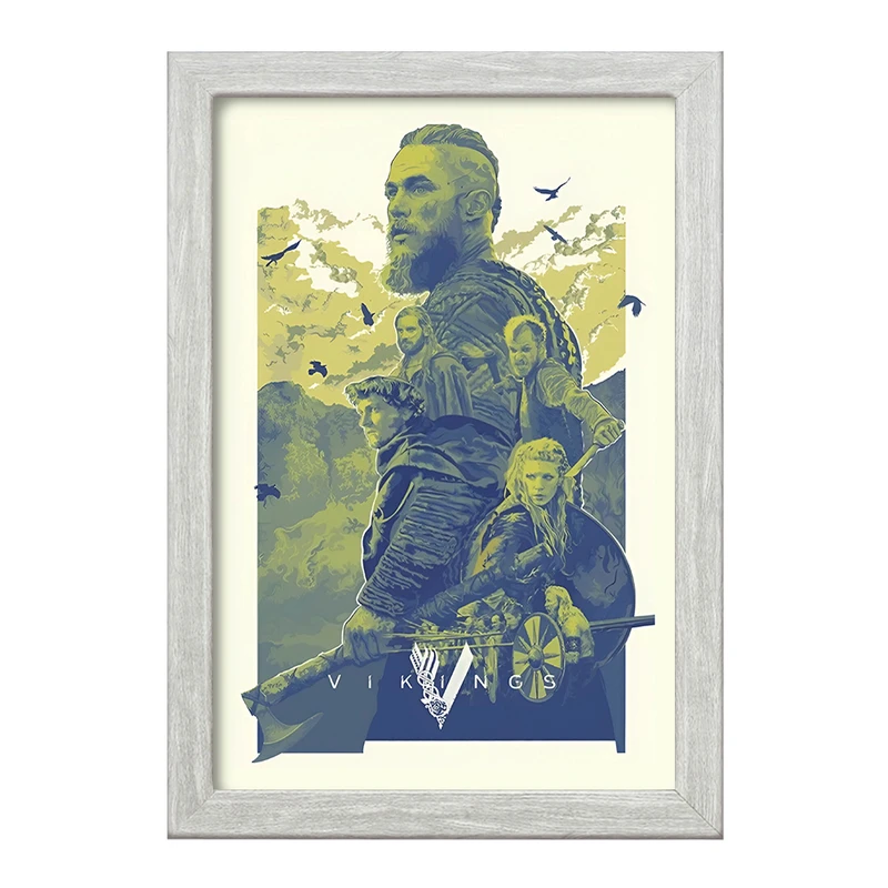 تابلو خندالو طرح وایکینگ ها (Vikings) کد F13620