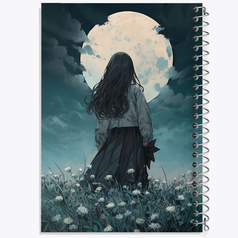 دفتر مشق 50 برگ خندالو طرح دخترانه کد F2954