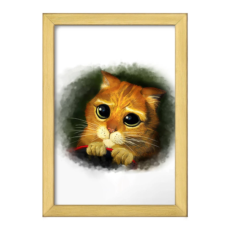 تابلو خندالو طرح گربه (Cat) کد F2185