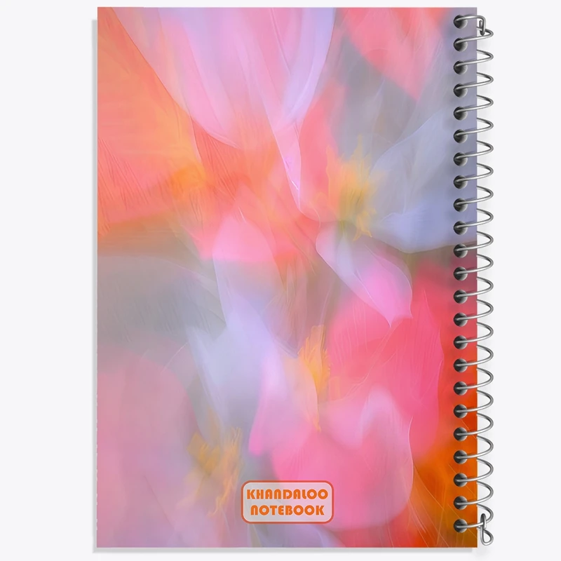 دفتر طراحی 50 برگ خندالو طرح گل گلی کد N8911