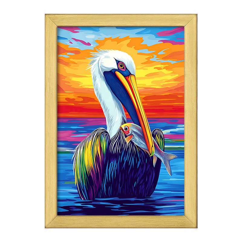 تابلو خندالو طرح پلیکان کد F12111