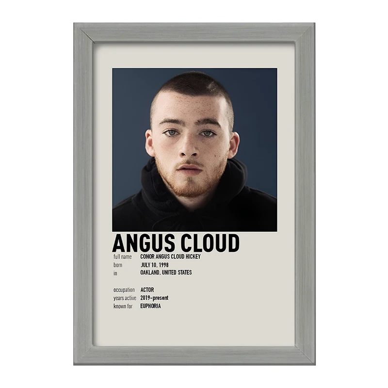 تابلو خندالو طرح آنگوس کلود (Angus Cloud) کد F13141