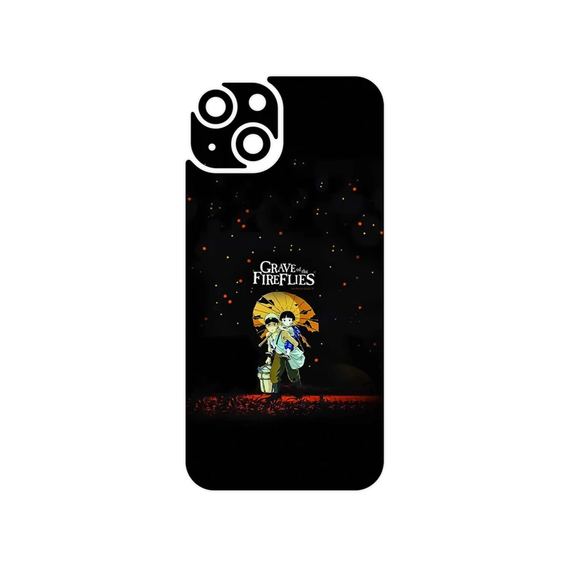 برچسب پوششی ماهوت مدل Grave of the Fireflies مناسب برای گوشی موبایل اپل iPhone 14