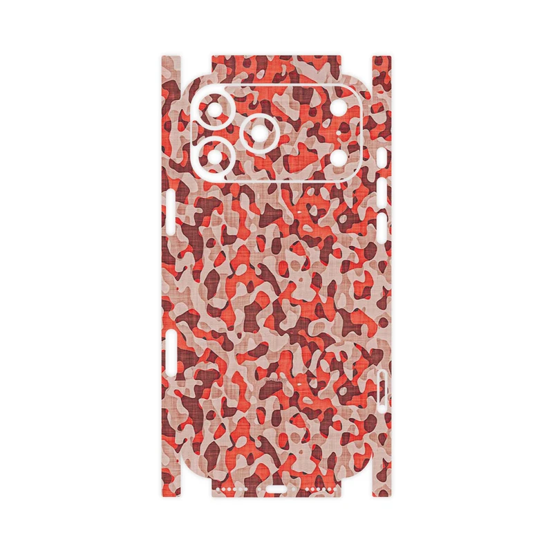 برچسب پوششی ماهوت مدل Red Infantry Army-FullSkin مناسب برای گوشی موبایل اپل iPhone 17 Pro Max