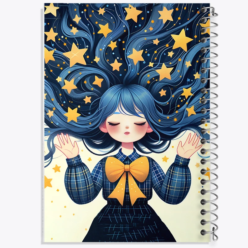 دفتر نقاشی 50 برگ خندالو طرح دخترانه کد N7128