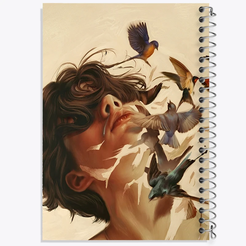 دفتر نقاشی 50 برگ خندالو طرح رهایی کد F10710