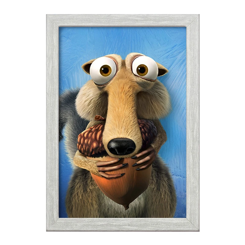 تابلو خندالو طرح عصر یخبندان کد F4981