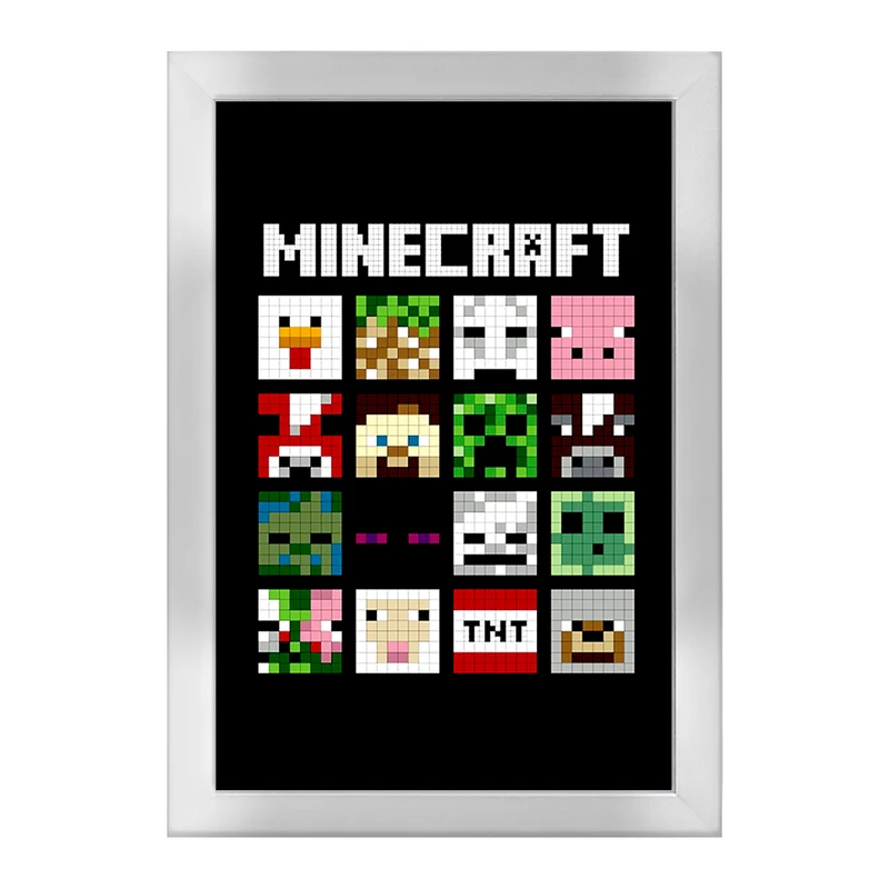 تابلو خندالو طرح ماینکرافت (Minecraft) کد F593