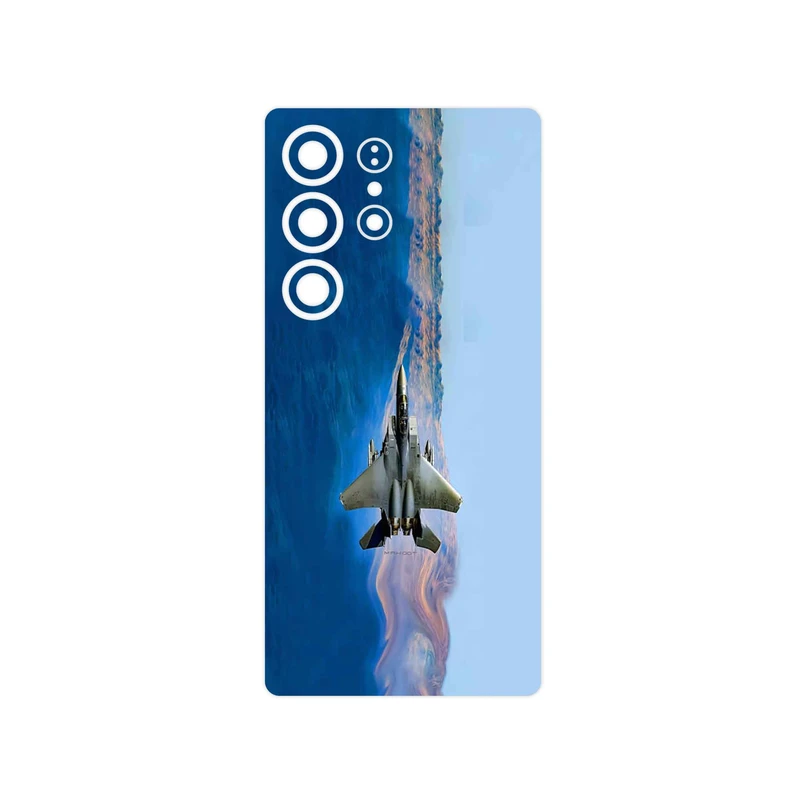 برچسب پوششی ماهوت مدل Fighter plane F15 مناسب برای گوشی موبایل سامسونگ Galaxy S25 Ultra