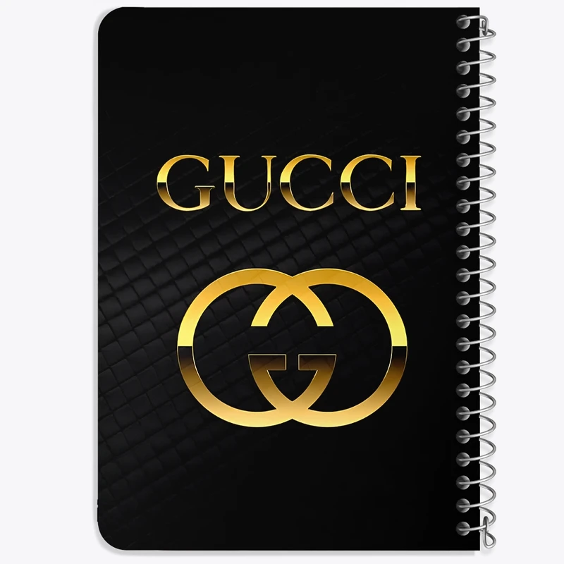دفتر یادداشت 50 برگ خندالو طرح برند گوچی (Gucci brand) کد N7923