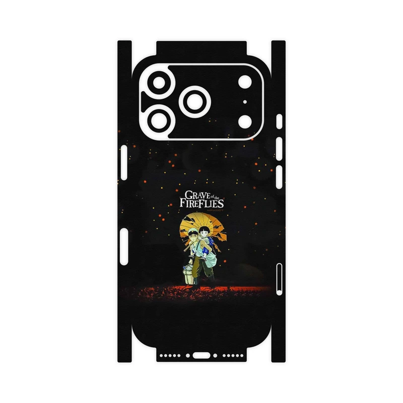 برچسب پوششی ماهوت مدل Grave of the Fireflies-FullSkin مناسب برای گوشی موبایل اپل iPhone 17 Pro