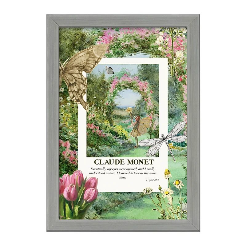 تابلو خندالو طرح کلود مونه (Claude Monet) کد F10712