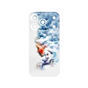 MAHOOT Women and the Cloud Digital Art Cover Sticker for Apple iPhone 17 Pro
