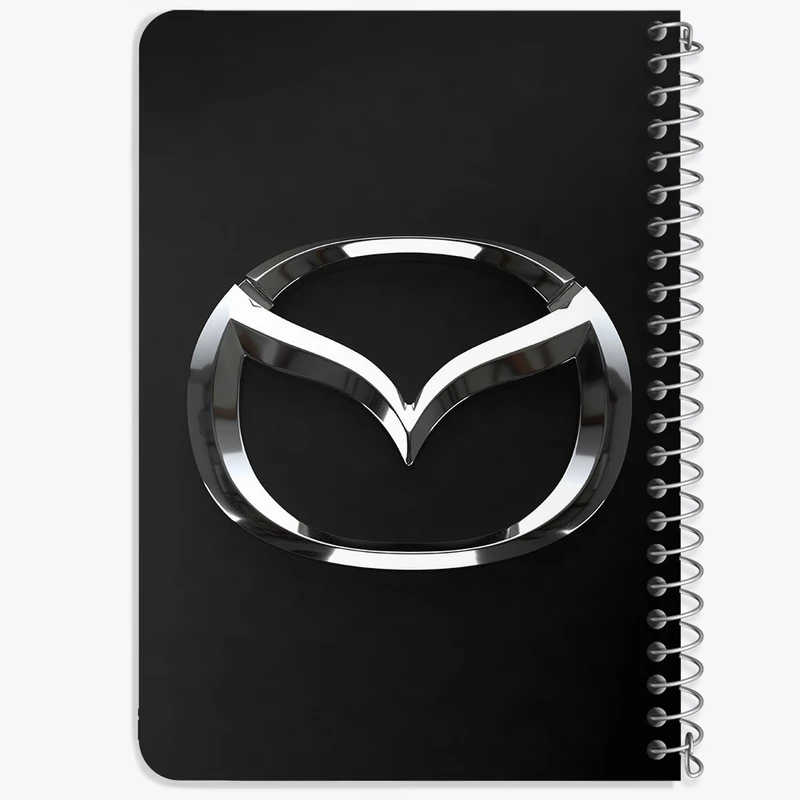 دفتر یادداشت 50 برگ خندالو طرح مزدا mazda  کد 23519
