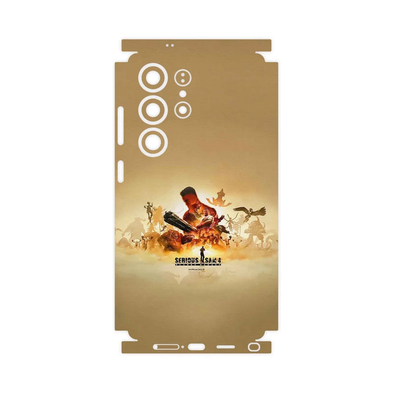 برچسب پوششی ماهوت مدل Serious Sam Game Series-FullSkin مناسب برای گوشی موبایل سامسونگ Galaxy S25 Ultra
