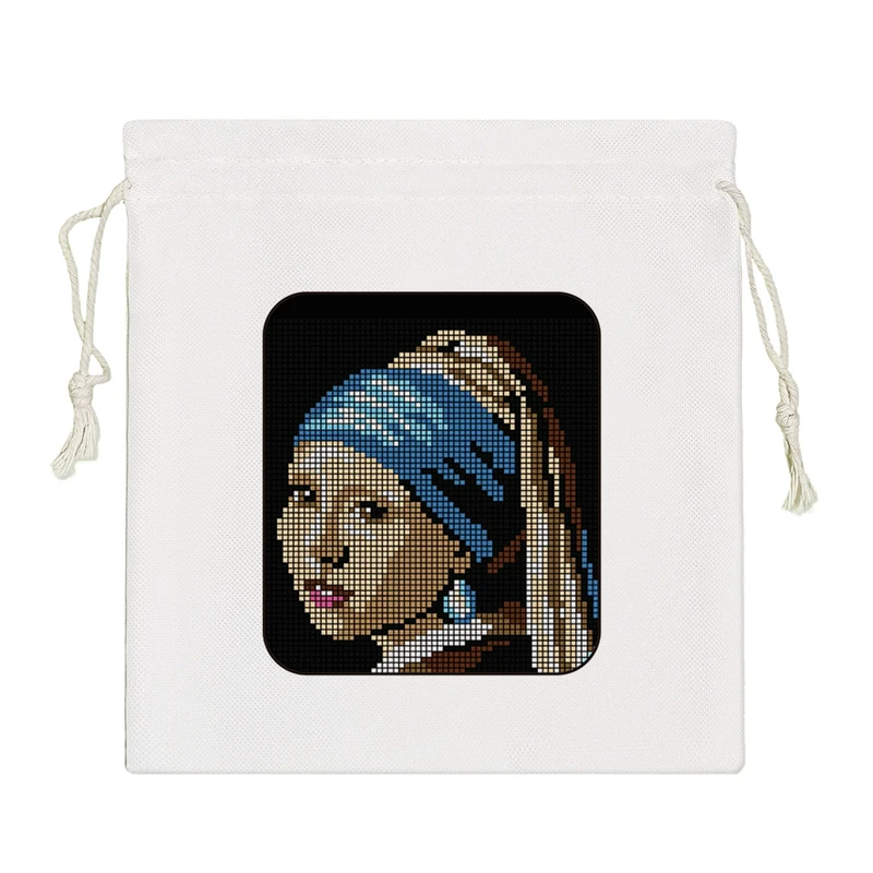 نظم دهنده خندالو مدل دختری با گوشواره مروارید کد 10308-S