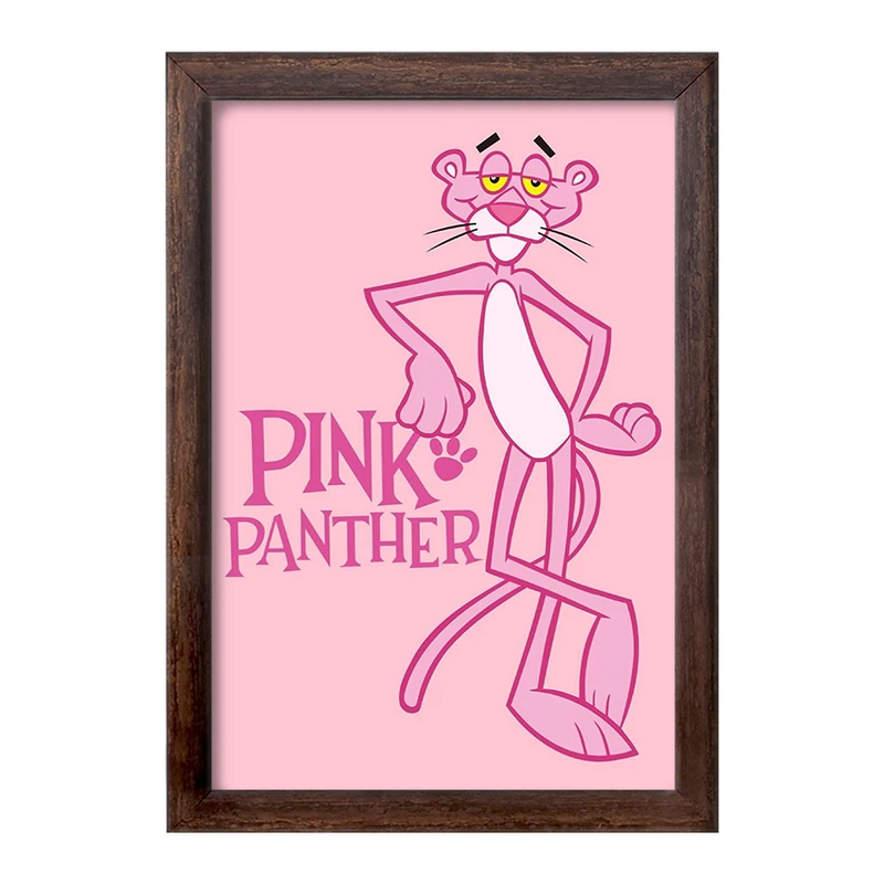 تابلو خندالو طرح پلنگ صورتی Pink Panther  کد 1397