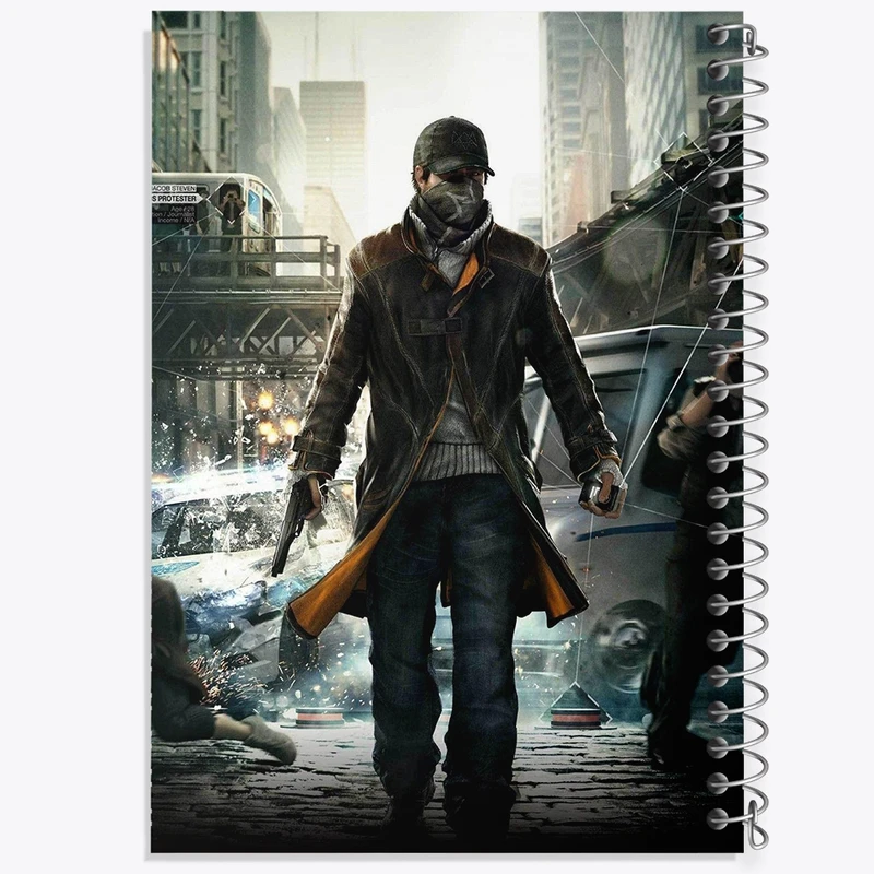 دفتر طراحی 50 برگ خندالو طرح ایدن پیرس واچ داگز کد 30905