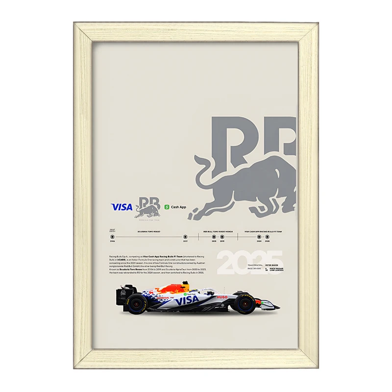 تابلو خندالو طرح اسکودریا آلفاتاوری (Scuderia AlphaTauri) کد F13488