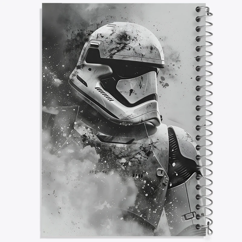 دفتر طراحی 50 برگ خندالو طرح جنگ ستارگان (Star Wars) کد F10758